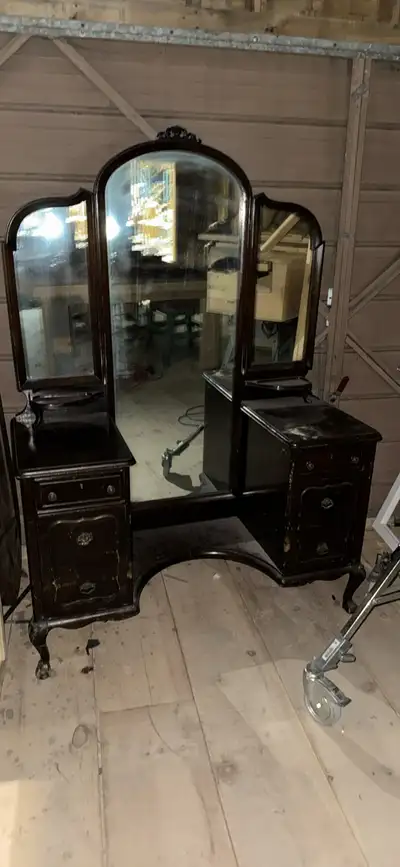 antique vanity dresser, View more