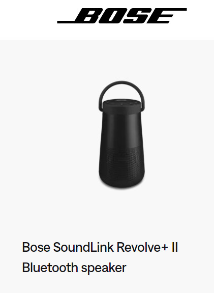 Bose SoundLink Revolve+ II (with handle) Current gen - $300 in Speakers in City of Toronto - Image 2