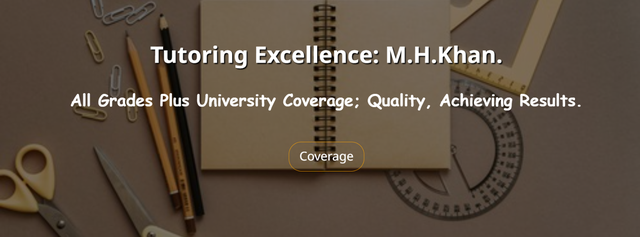 Tutoring: All Grades Plus University Coverage.444703733827522560