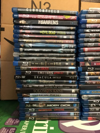 Bluray horror and related movies lots
