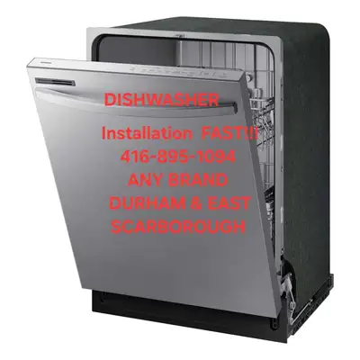DISHWASHER ANY BRAND ELECTRICAL & WATER CONNECTION, View more