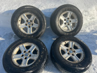 Dodge ram 17 rims whit tires for was on a 2008 dodge ram 1500 26