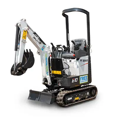 Bobcat E10 Excavator Rentals - Free Delivery and Pickup, View more