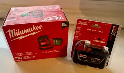  Milwaukee M18 5.0 Battery ($248 Retail) + FREE Sander , View more