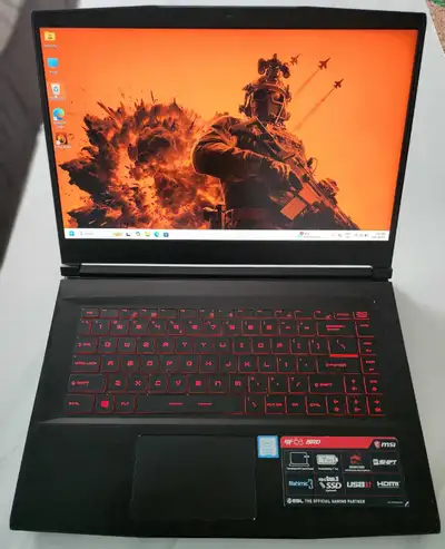 In great condition MSI Gaming Laptop greate for entry to med-level Gaming, content creation & multit...