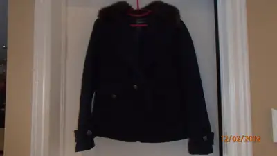 Wool Blend Coat/Manteau de Laine intégré, View more