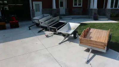Lawn Tractor Trailers...Your Choice., View more