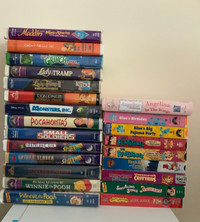 Disney Classic Children's VHS Movies