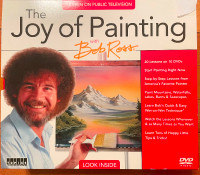 The Joy of Painting with Bob Ross 10-DVD Collectors Edition.