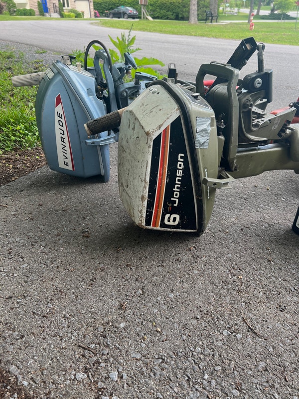 Two 6HP Outboard motors Powerboats & Motorboats Kingston Kijiji