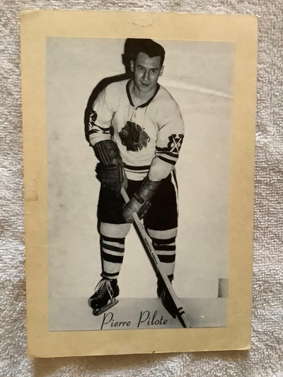 PIERRE PILOTE - CHICAGO  BLACK HAWKS "BEEHIVE PHOTO", View more