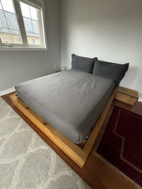 European designer bed. Moving sale.