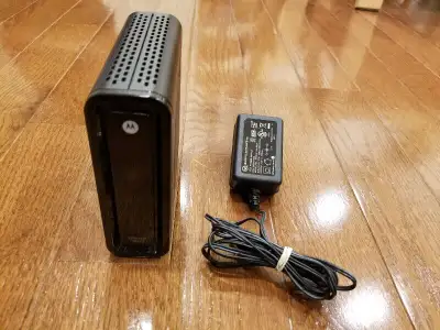 I have a Motorola SURFBoard (SB6121) modem for sale that comes with the power adaptor. I’ve upgraded...