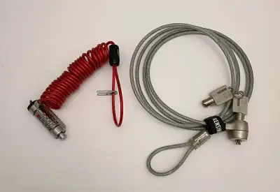 Laptop security cable locks, View more