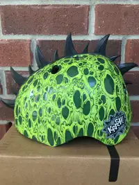 Kids boys spiked bicycle helmet (Krash)