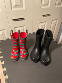 Rain boots  Hatley and Ripzone size 6 and 13