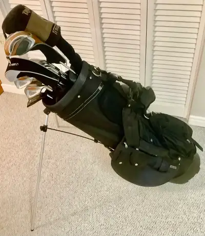 Golf clubs and Bag, View more