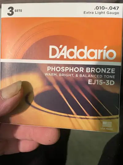 D'Addario 3 Sets, View more
