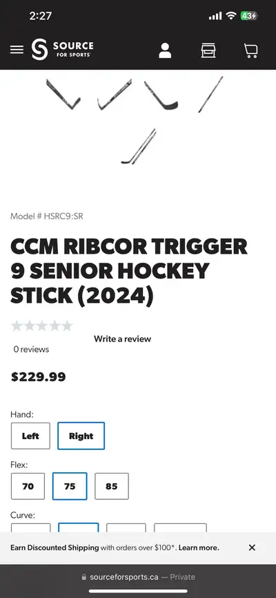hockey stick, View more