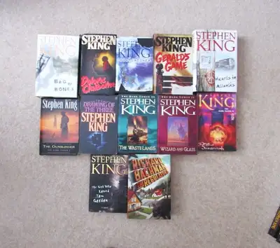 STEPHEN KING …. Book  Selection, View more