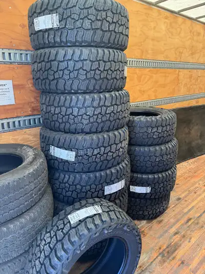 Brand new set of Mickey Thompson Baja Boss AT 33X12.5R20 $2495 Located in Shakespeare.