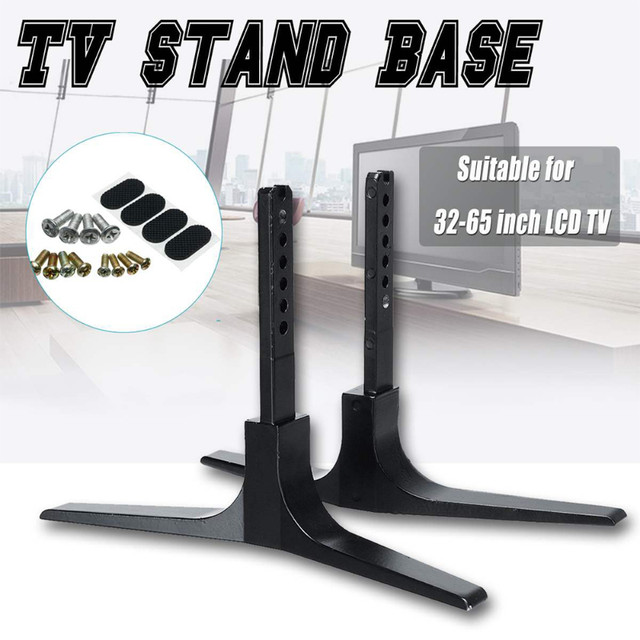 Flat Panel TV Base Set black SC-DZ88 brand new / support pour TV dans Autre  à Ouest de l’Île