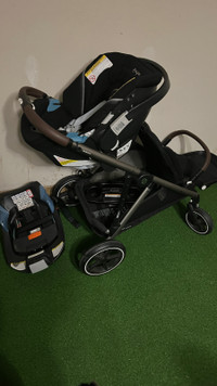 Double stroller & car seat for sale 