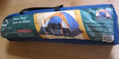 ESCORT TENT 3-PERSON CAMPING WITH RAINFLY POLES STAKES AND BAG, View more