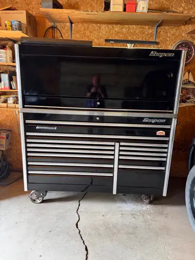 Snap-on 68” EPIQ Tool Box & Hutch - with tools, View more