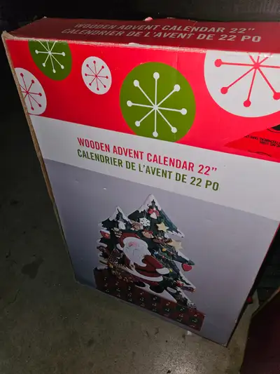 Like new Wooden advent calendar with drawers, View more