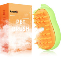 New Cat Steam Brush for Shedding Rechargeable Steamy Cat Brush S
