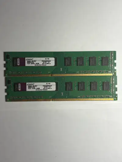 2x2 Go DDR3 1333 MHz Kingston, View more