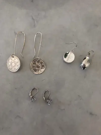 Sterling Silver Earrings, View more