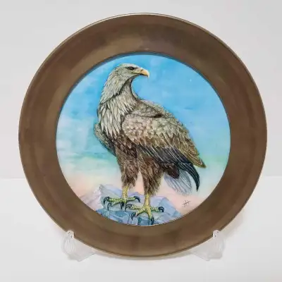 Vintage Eagle Collector Plate by Rehau Keramik – Only $15, View more