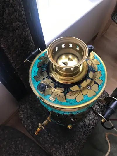 Add a touch of elegance to your tea time with this eye-catching beautiful piece of art, boasting int...