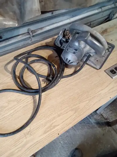 Vintage Circular saw Black & Decker 8'' Heavy Duty Saw Model 011, View more