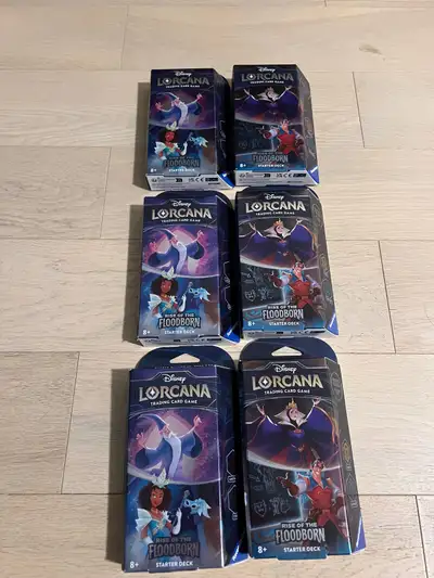 Disney Lorcana TCG Chapter 2: Rise Of The Floodborn starter deck, View more