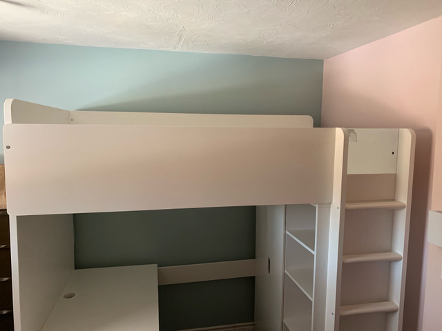 IKEA Twin Size Loft Bed in Beds & Mattresses in Moncton