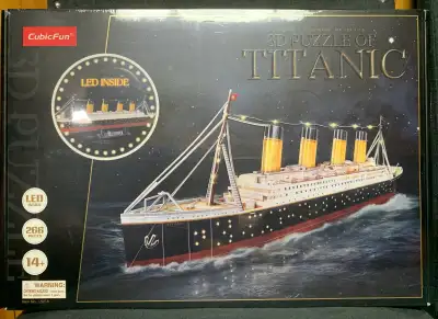CubicFun (LED) 3D Titanic Puzzle (NEW), View more