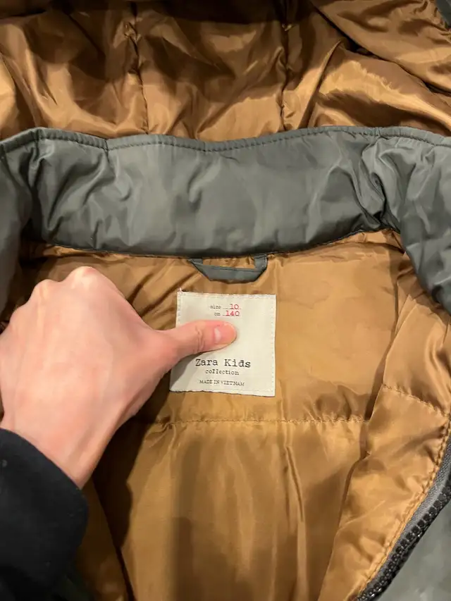 Zara kids winter jacket size 10 in Kids & Youth in City of Toronto - Image 4