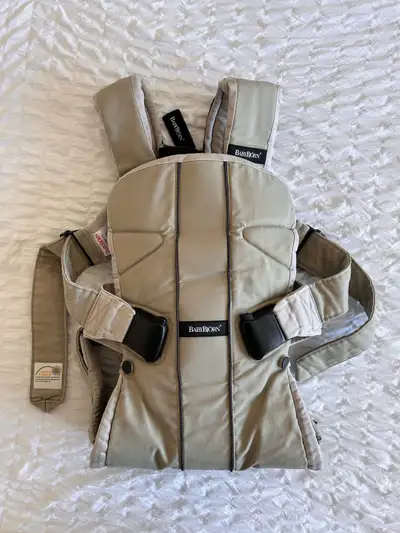 BABYBJÖRN Baby Carrier One, Khaki/Beige, View more