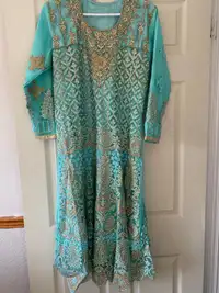 BLUE INDIAN DRESS