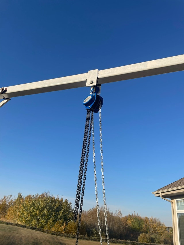 Gantry crane 2 ton hoist Ladders & Scaffolding Strathcona County