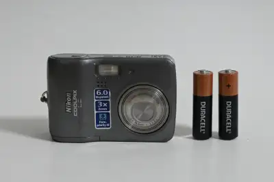 Nikon Coolpix L2 Digital Camera, Y2K, View more