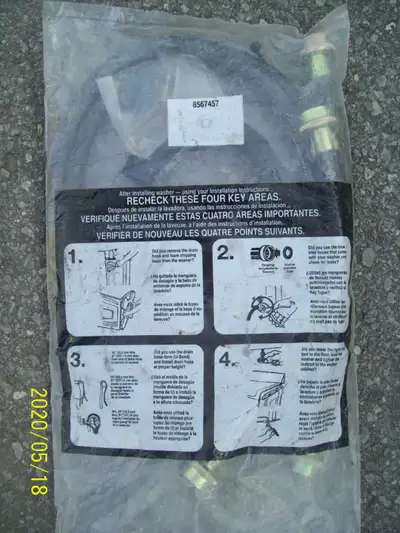 Brand new Washing Machine Hoses, View more