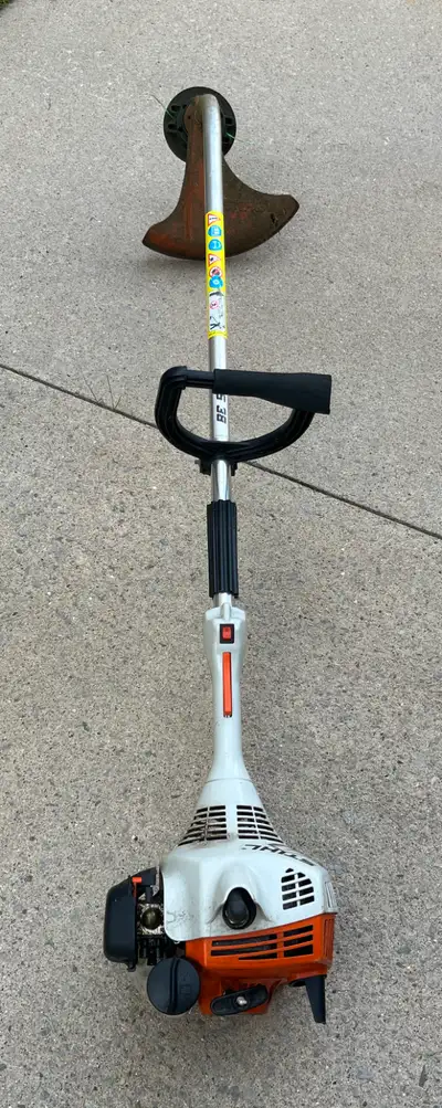 PENDING - STIHL FS 38 Gas Trimmer + Craftsman Lawn Mower Bundle., View more