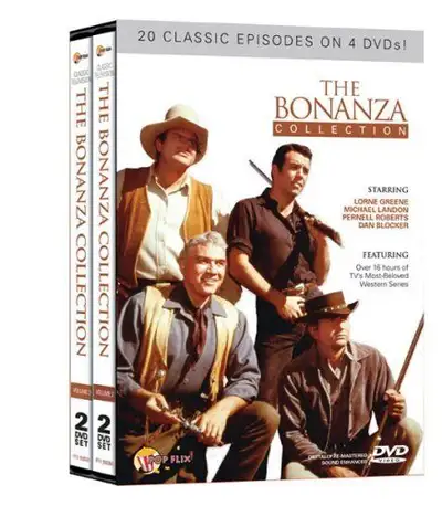 Bonanza-20 episodes/4 dvds-new & sealed set, View more