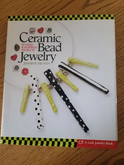 Hardcover book on ceramic bead making. Learn how to create a variety of projects using low-fire clay...