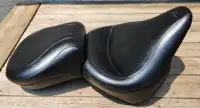 Mustang Wide Touring Seat for Harley-Davidson Softail '84 - '06