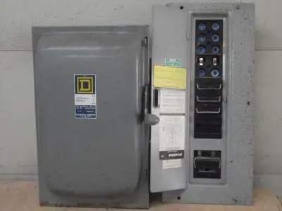 Panneau électrique à fusible 100A 24 circuits - 60$. Main Switch 100A - 25$. Main Switch 200A. Fuse...